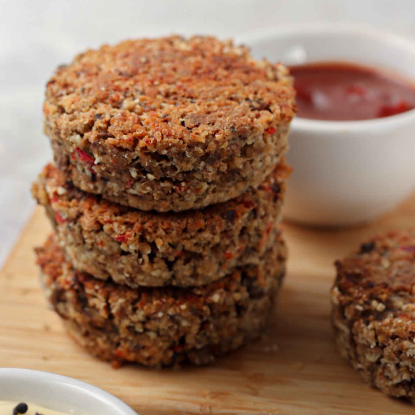 Mini Medallones de Lentejas y Quinoa