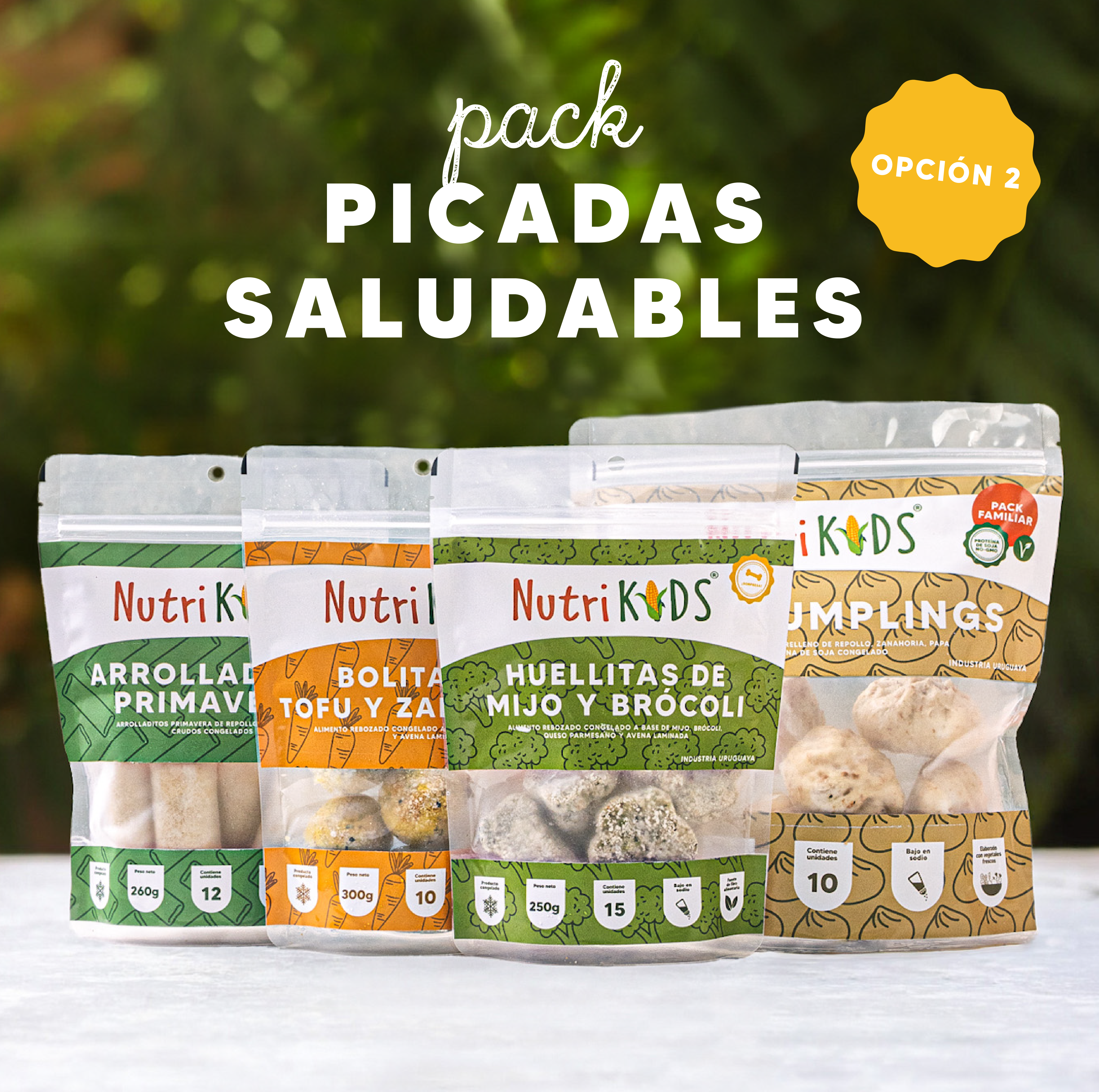 Pack Picadas Saludables