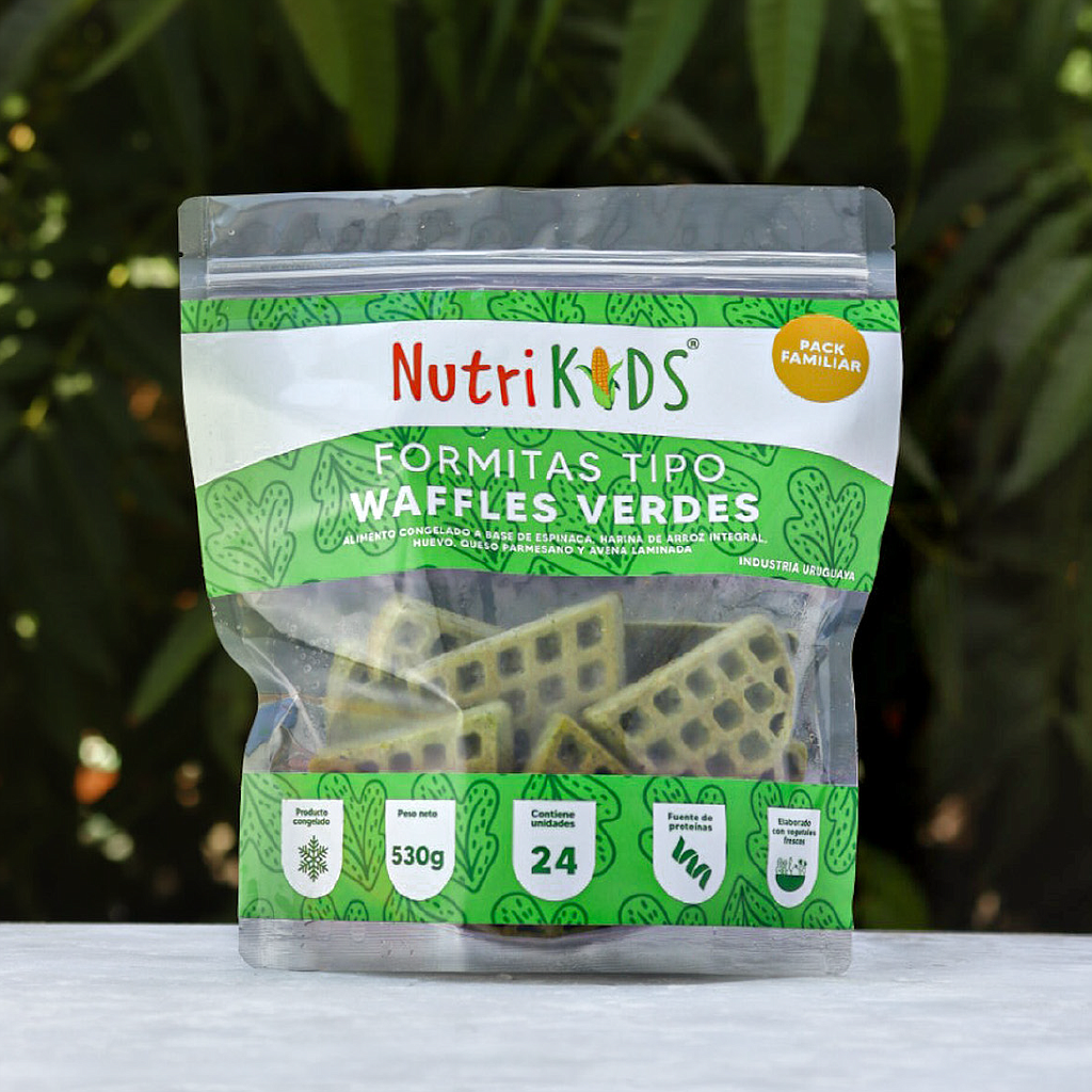 Waffles Verdes (Pack Familiar)