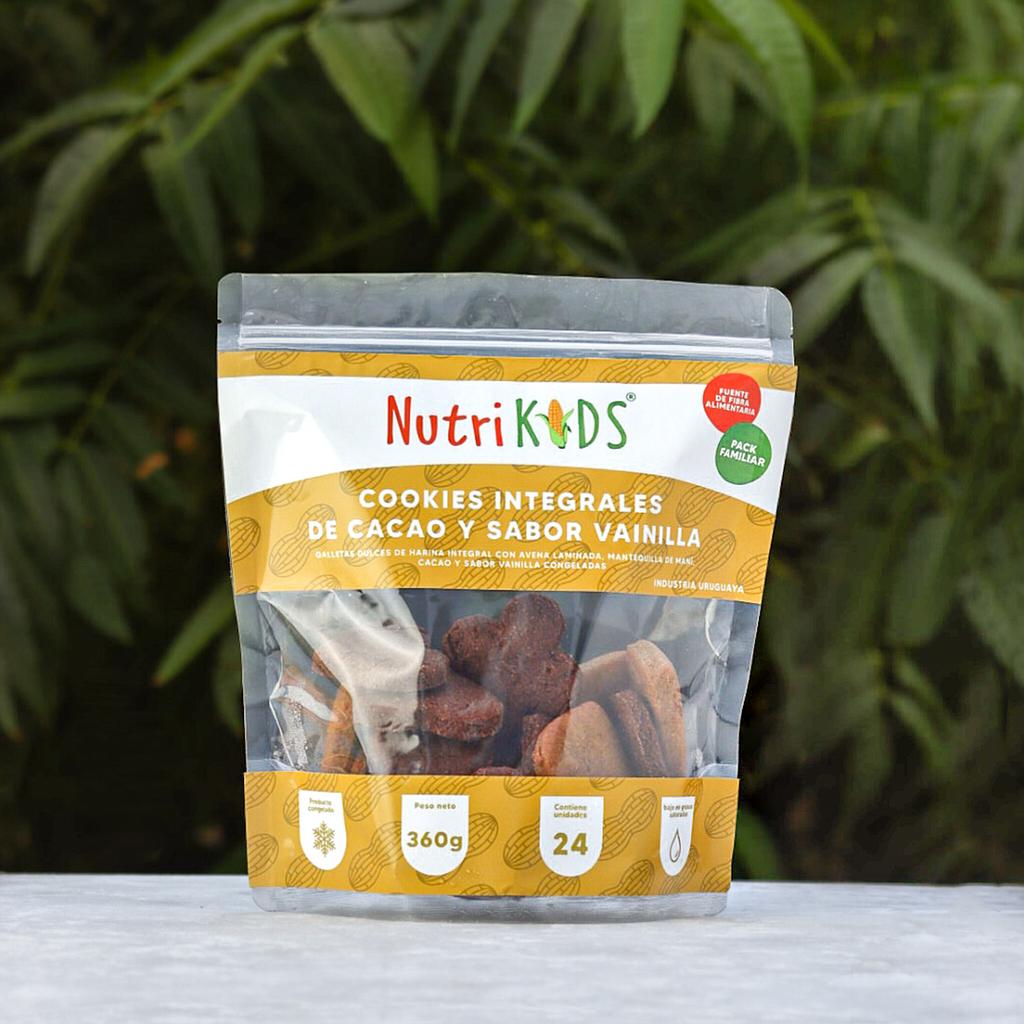 Cookies Integrales de Cacao y Vainilla (Pack Familiar)